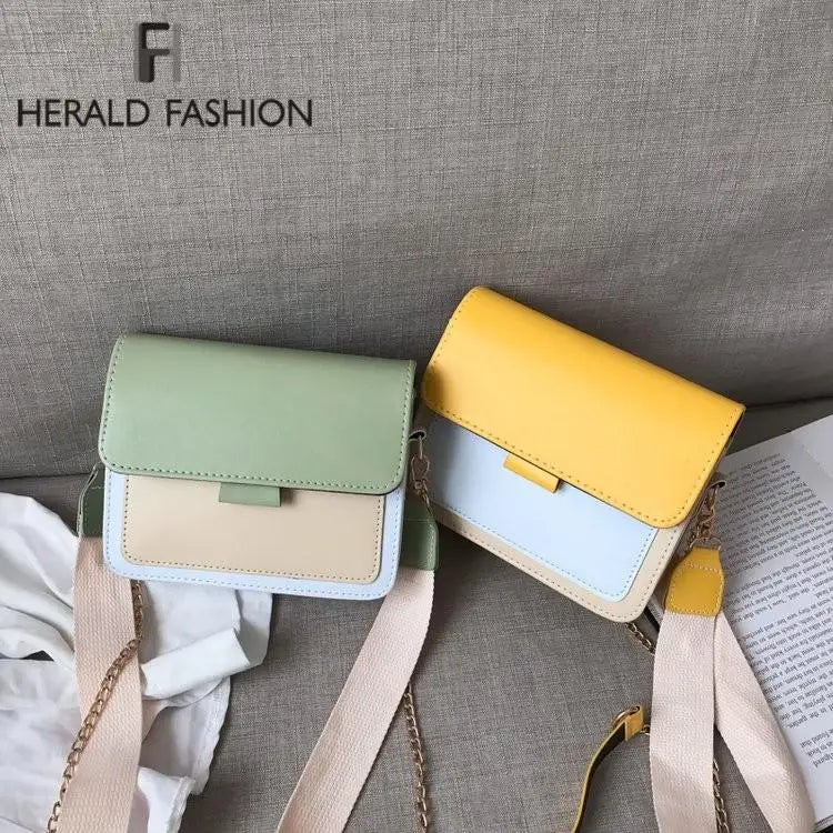 PU Leather Crossbody Bags For Women Shoulder Messenger Bags