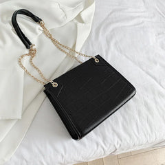 Vintage Retro Hobo Chain Messenger Soft Flap Shoulder Crossbody Pack Women Purse
