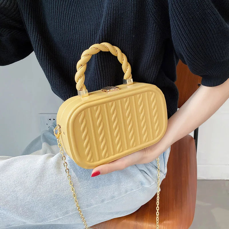 Women Small Box Bags Chain Crossbody Bag Ladies Purses and Handbag