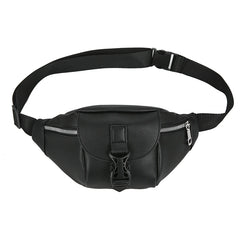 Leather Waist Pack Chest Bag Travel Hip Belt Bags Phone Pouch