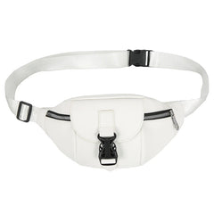 Leather Waist Pack Chest Bag Travel Hip Belt Bags Phone Pouch