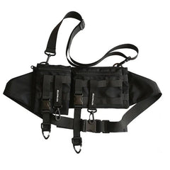 Tactical Messenger Crossbody Bag Multifunction Hip Hop Waist Pack