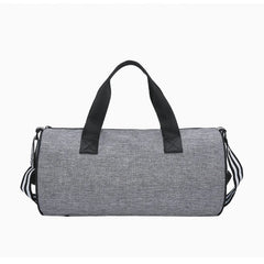 Men Grey Handbag Sports Gym Bags Waterproof Nylon