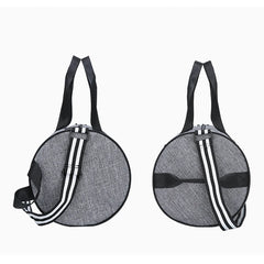 Men Grey Handbag Sports Gym Bags Waterproof Nylon