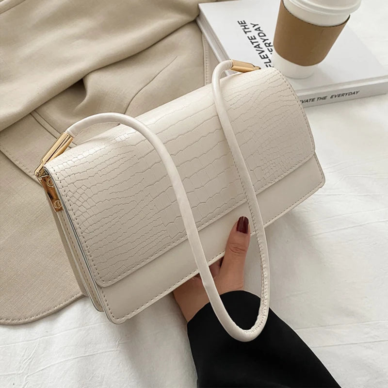 Soft Pu Leather Totes for Women Vintage Shoulder Bag Clutch Handbags
