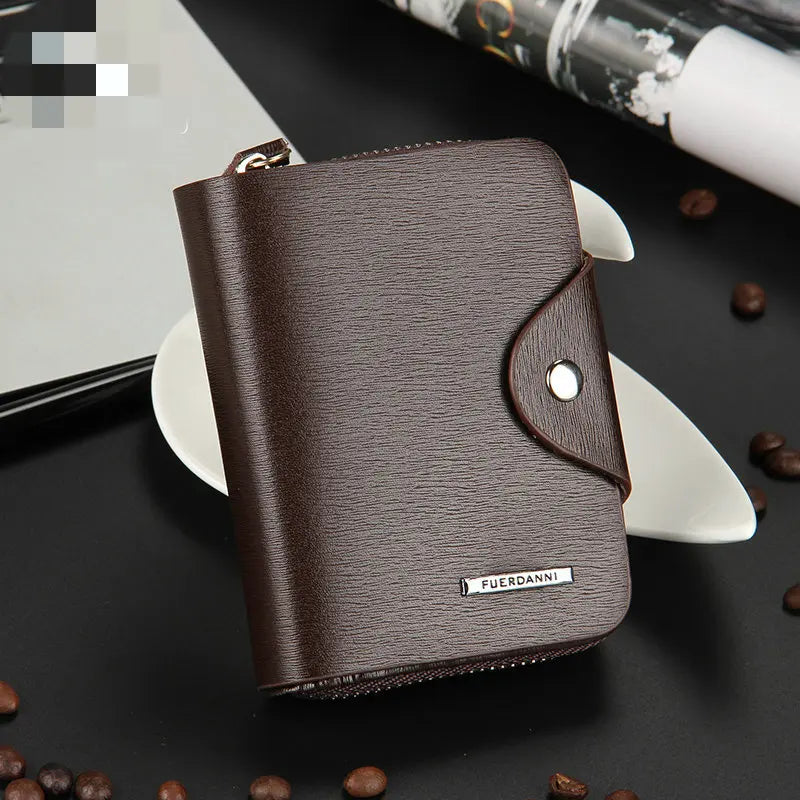 Arrival Men's Wallets Pu Leather Short Wallet High Male Cash Purses Clutch