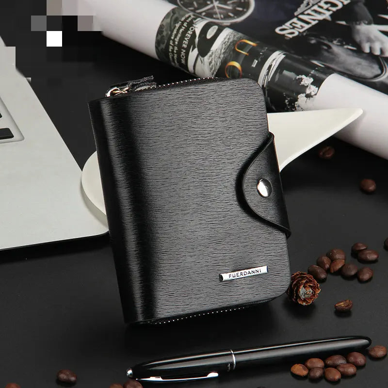 Arrival Men's Wallets Pu Leather Short Wallet High Male Cash Purses Clutch