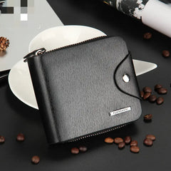 Arrival Men's Wallets Pu Leather Short Wallet High Male Cash Purses Clutch
