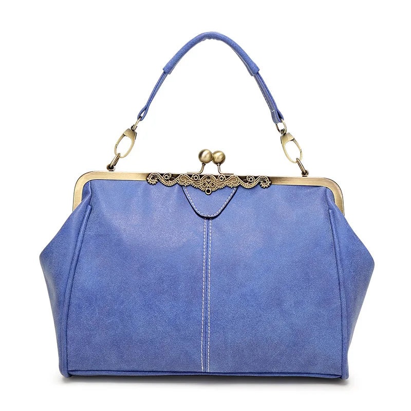 Winter Women Shoulder Bag Nubuck Leather Handbag Vintage Women Bag
