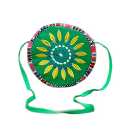 Autumn Woman Bag Embroidery Small Square Bag Ethnic Outdoor