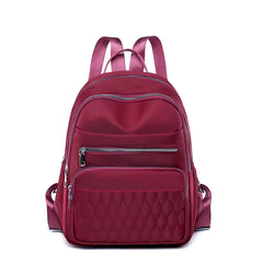 Nylon School Bag Teen Girl Shoulder Backpack Female