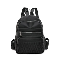 Nylon School Bag Teen Girl Shoulder Backpack Female