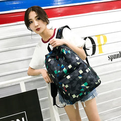 Children School Bags Boys Backpack Print Waterproof Nylon Kids Backpack