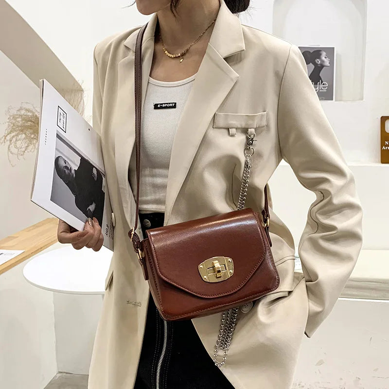 Casual Crossbody Bags For Women Shoulder Bag Ladies Handbags PU Leather