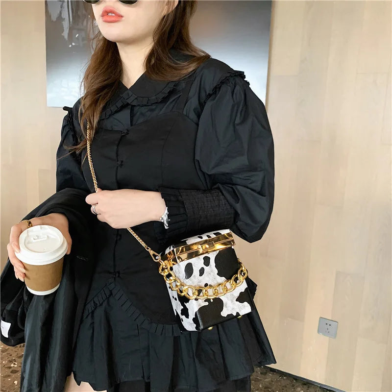 Chain Messenger Clip Shoulder Summer Bag Box Handbags High Women Bags