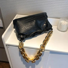 Cloud Bag Soft Leather Single Shoulder Purse Women Crossbody Handbag