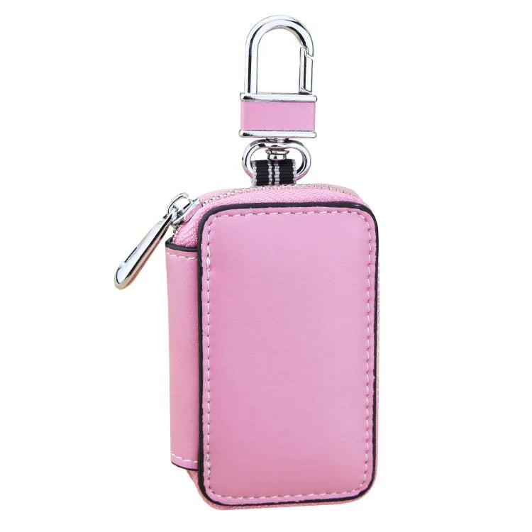 Cow Leather Key Holder 8 Colors Key Organizer Universal Car Key Case