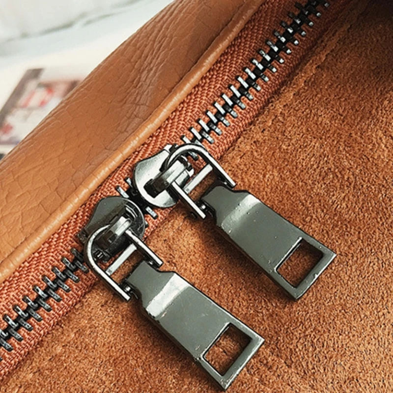 Studded Crossbody Bag for Women Leather Shoulder Handbag