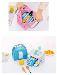 Cartoon Bento Box Bag Small Thermal Insulated Pouch For Kids