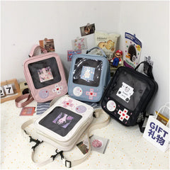 Girls Shoulder Bag Nylon Backpacks Casual Ladies Ita Bag