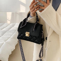 Soft PU Leather Flap Crossbody Bag Women Handbag