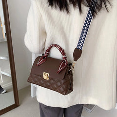 Soft PU Leather Flap Crossbody Bag Women Handbag