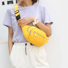 Multi-Pocket Waist Bag Travel Crossbody Chest Hip Bag