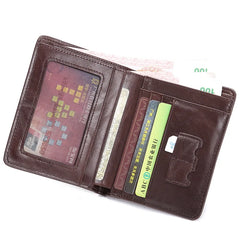 Men's Short Wallets High Quality Leather Clutch