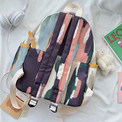 Camouflage Japanese Girl Backpack Women Schoolbag Ins Harajuku Colleg