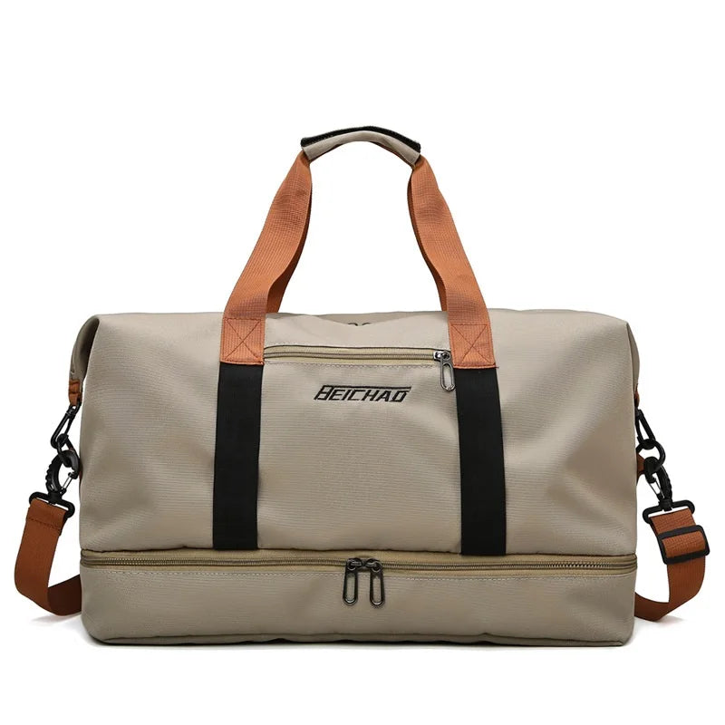 Women's High Quality Cross Travel Bags Large Capacity Waterproof Storage Bag
