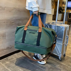 Women's High Quality Cross Travel Bags Large Capacity Waterproof Storage Bag