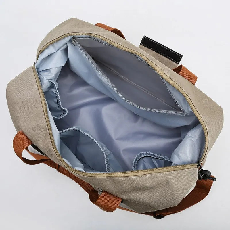 Women's High Quality Cross Travel Bags Large Capacity Waterproof Storage Bag