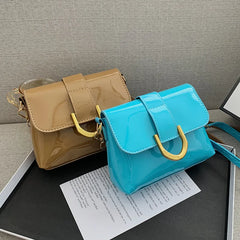 Luxury PU Leather Shoulder Bags Women Flap Crossbody Messenger Bag