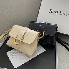 Luxury PU Leather Shoulder Bags Women Flap Crossbody Messenger Bag