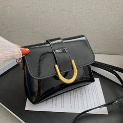 Luxury PU Leather Shoulder Bags Women Flap Crossbody Messenger Bag