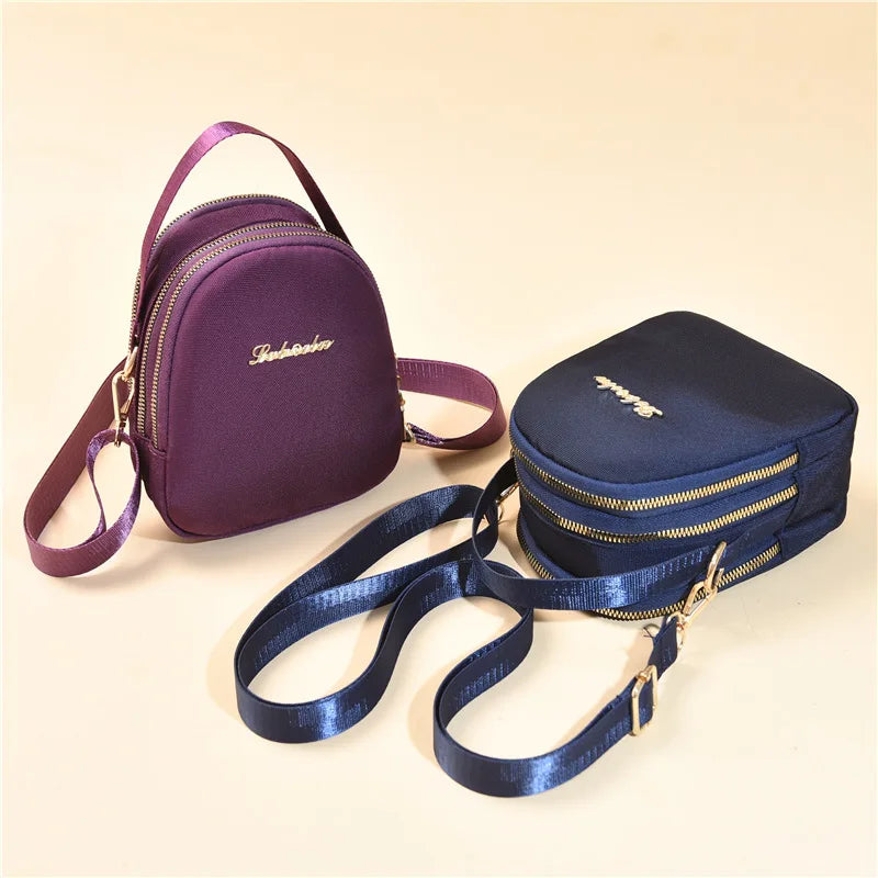 Mini Crossbody Shoulder bag Candy Portable Women's Phone Purse Zipper