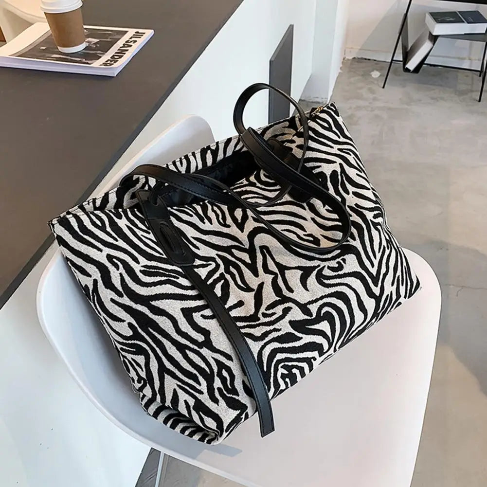 Women's Large Capacity Faux Leather Shoulder Bag