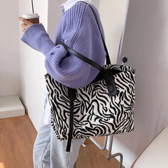 Women's Large Capacity Faux Leather Shoulder Bag