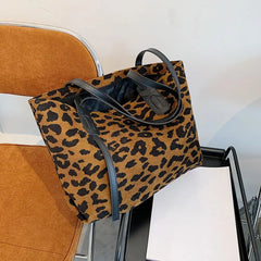 Women's Large Capacity Faux Leather Shoulder Bag