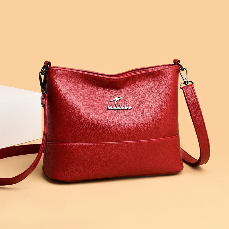 Soft Leather Women Handbag Women Shoulder Bags Girls Tote bag