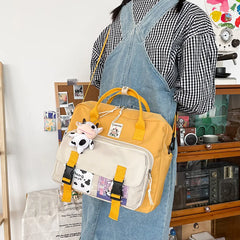 Waterproof Small Backpack for Teenage Girls Student College Schoolbag