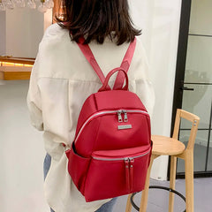 Women Backpack High Female Oxford Cloth School Bag for Teenager Girls