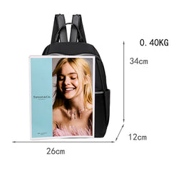 Women Backpack High Female Oxford Cloth School Bag for Teenager Girls