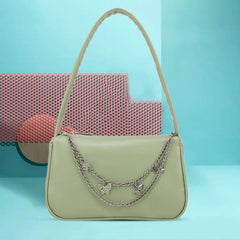 Women Butterfly Chain Underarm Shoulder Bags Casual Small Handbags