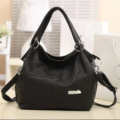 Women Messenger Bucket Bags PU Leather Small Shoulder Schoolbag