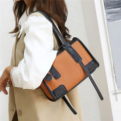 Women Messenger Bag Leather Crossbody Shoulder Handbag