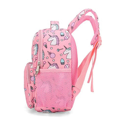 Girl School Bags Child Pink Purple Printing Backpack Kindergarten Girls