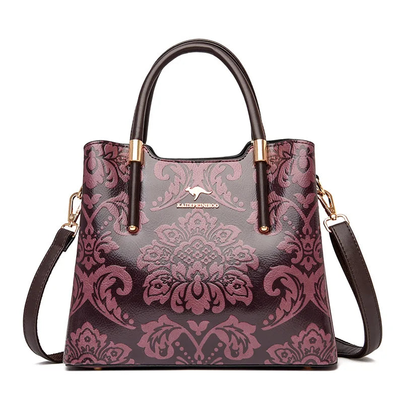 High Leather Ladies Handbag Women Shoulder Bag Women's Crossbody Bags