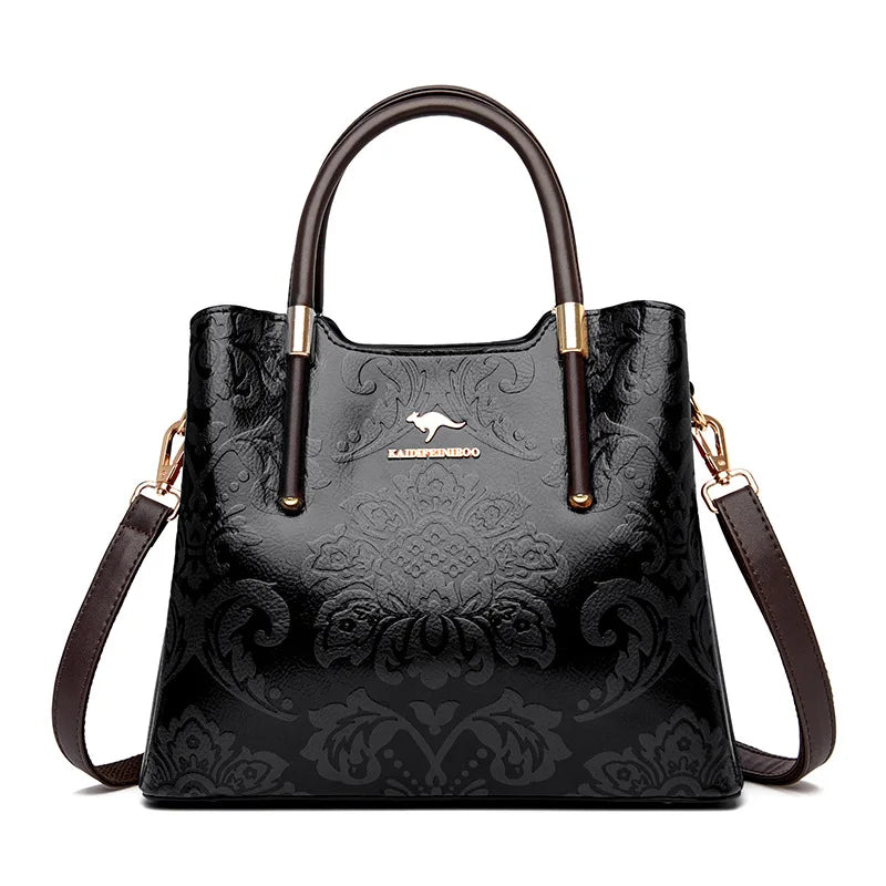 High Leather Ladies Handbag Women Shoulder Bag Women's Crossbody Bags