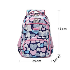 Kids Backpack Schoolbag for Girls Big Capacity Satchel Kids Book Bag